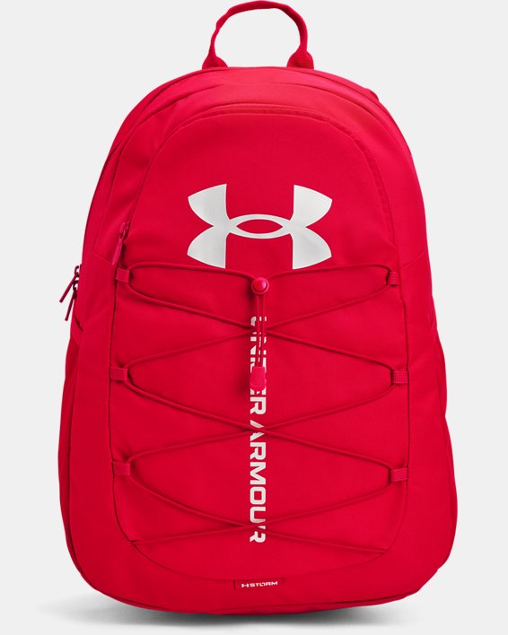 UA Hustle Sport Backpack, Red, pdpMainDesktop image number 0